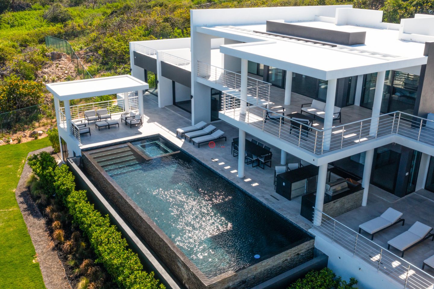 安圭拉AnguillaAnguilla的独栋别墅，Black Garden Bay Villa Reve Noir，编号76712396