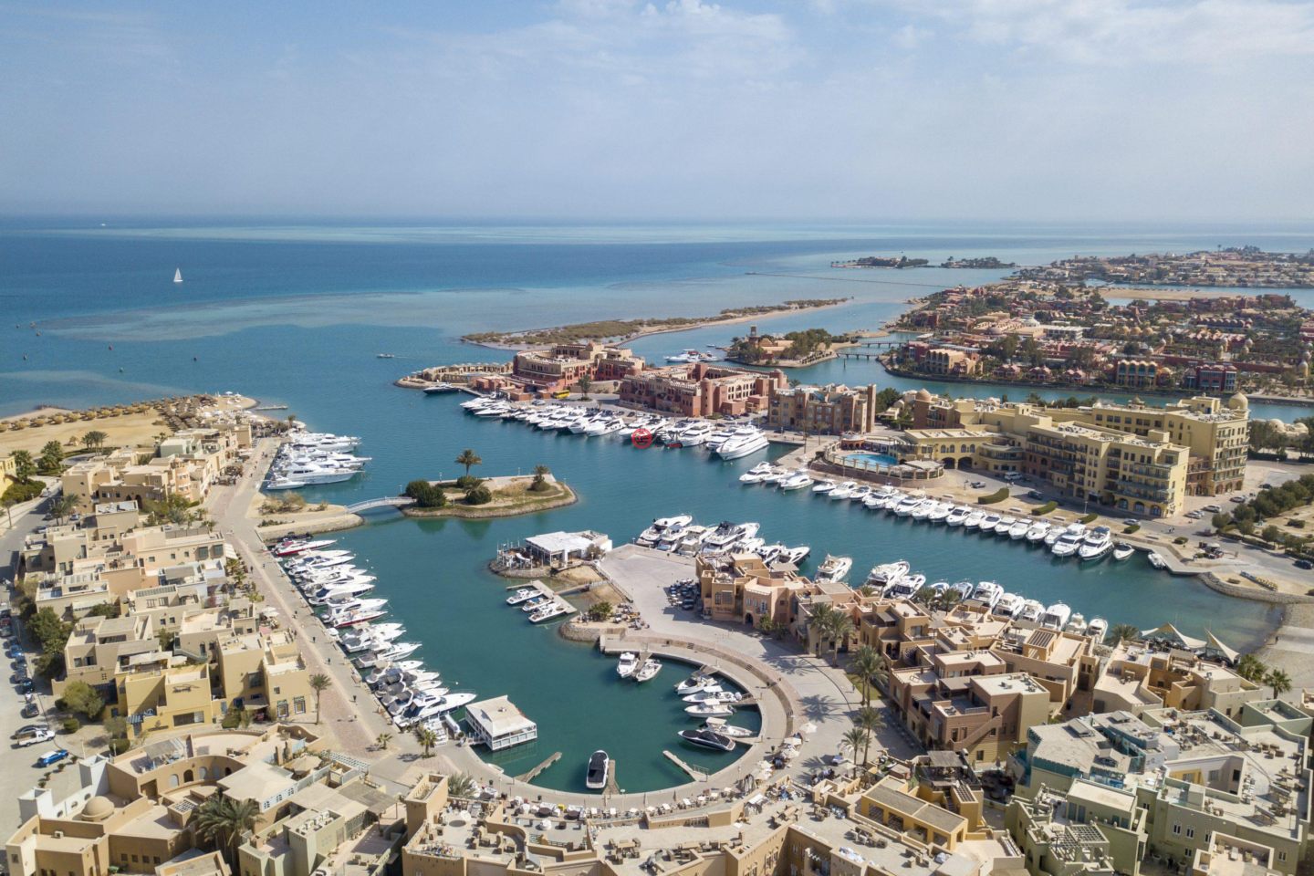 埃及萨尔瓦多加扎勒艾哈迈尔古尔代盖的独栋别墅，El Gouna，编号78308055