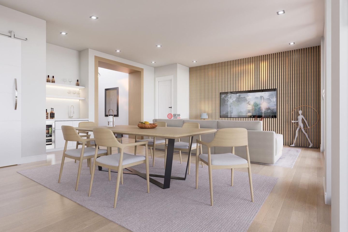 特克斯與凱科斯群島的独栋别墅，Lakeview Luxury Villa Venetian Road，编号78509765