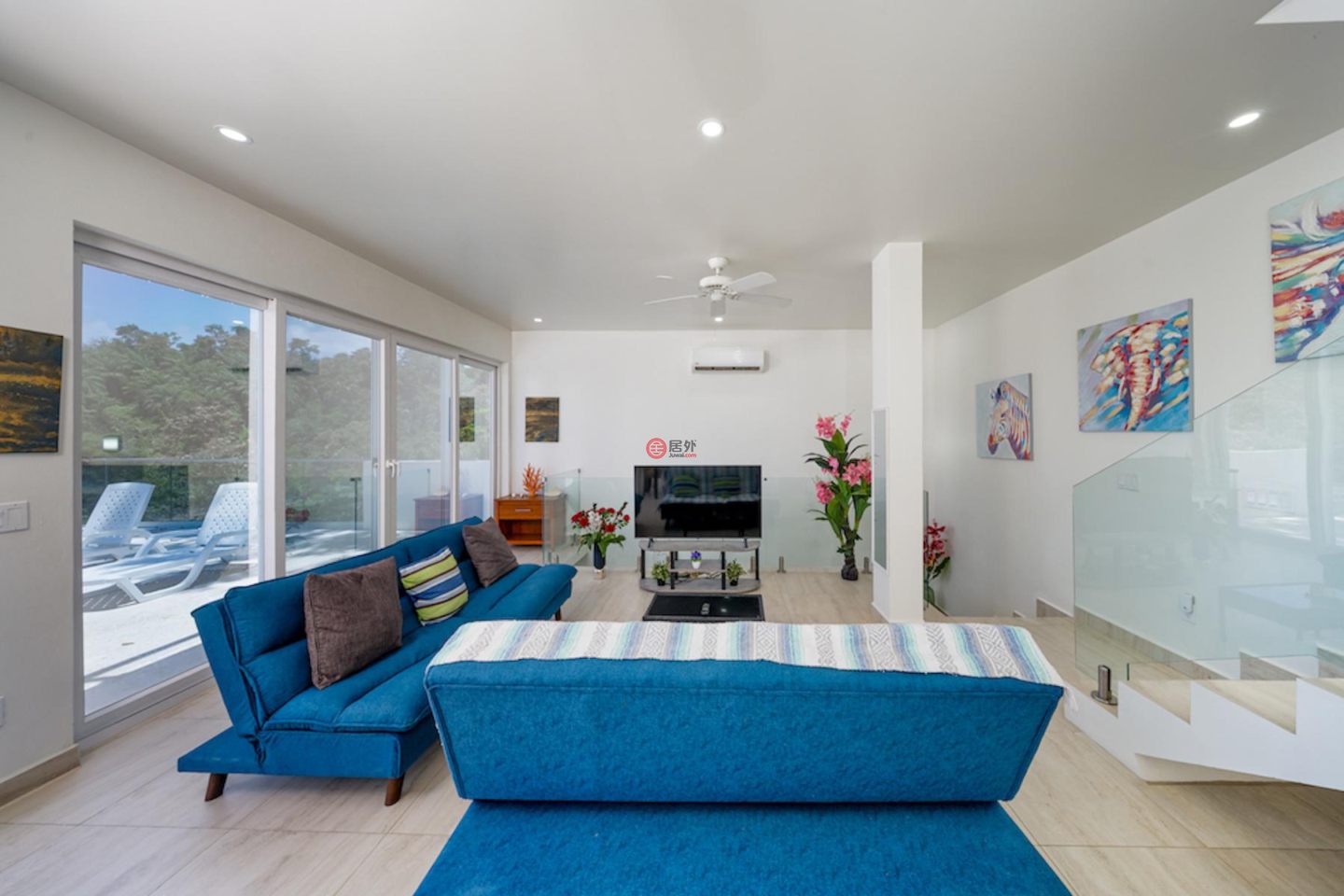 洪都拉斯海湾群岛Roatán的独栋别墅，Breathtaking Ocean View Home with Pool & Garage Coral Views Village，编号77617667