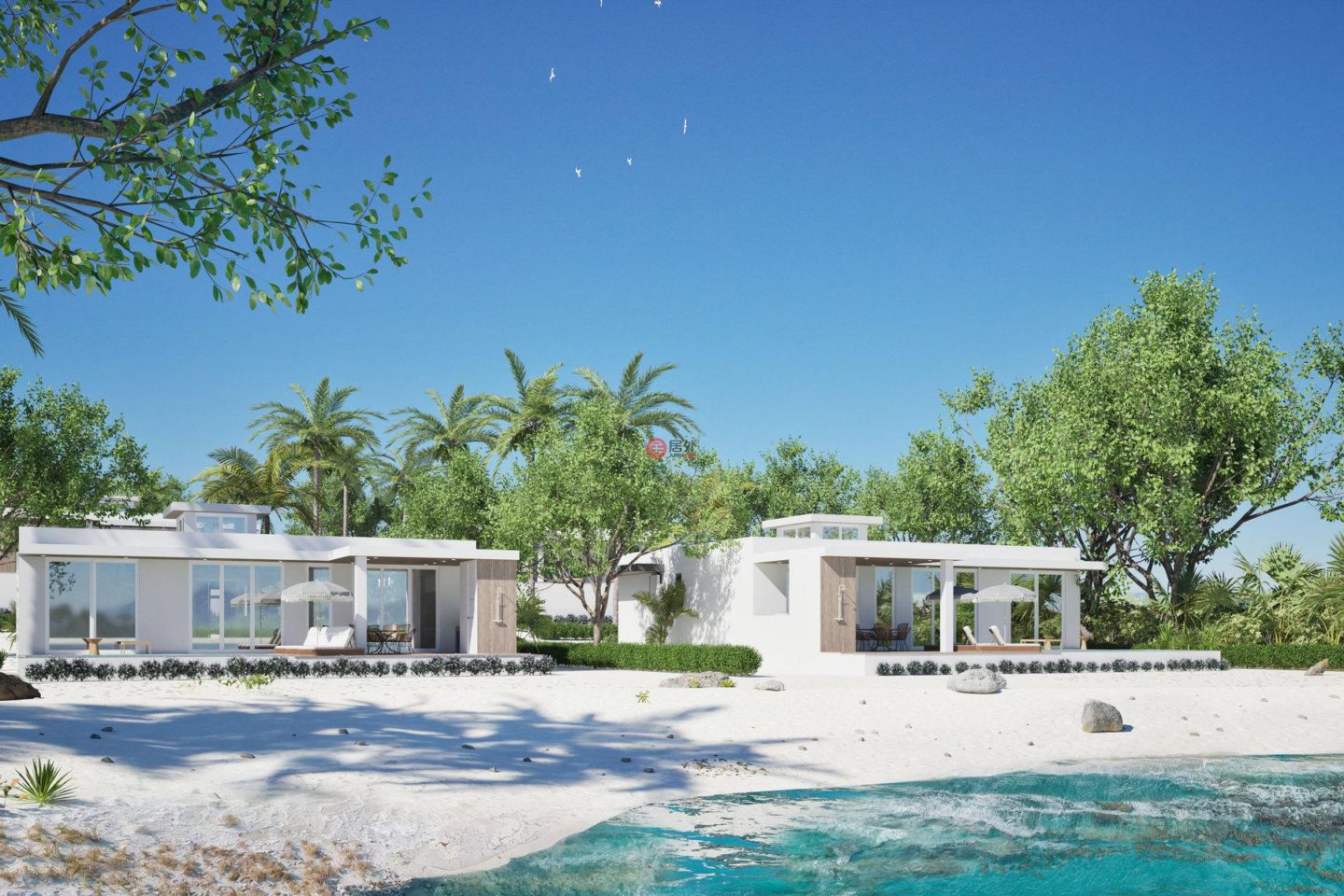 特克斯與凱科斯群島的独栋别墅，Lakefront Luxury Villa Venetian Road，编号78509768