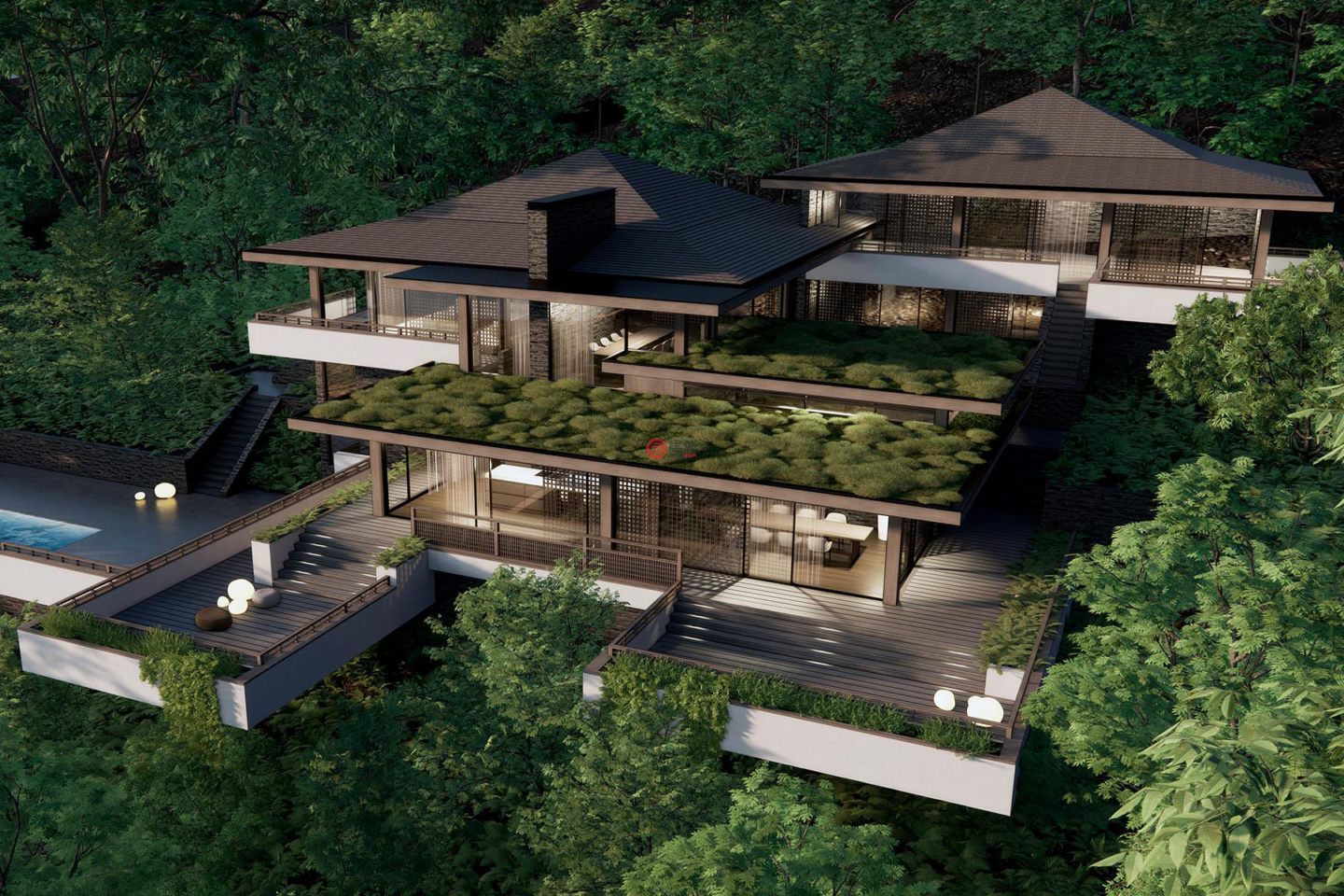 荷兰加勒比区Saba的独栋别墅，Haiku Inspired Extraordinary Villa，编号71601180