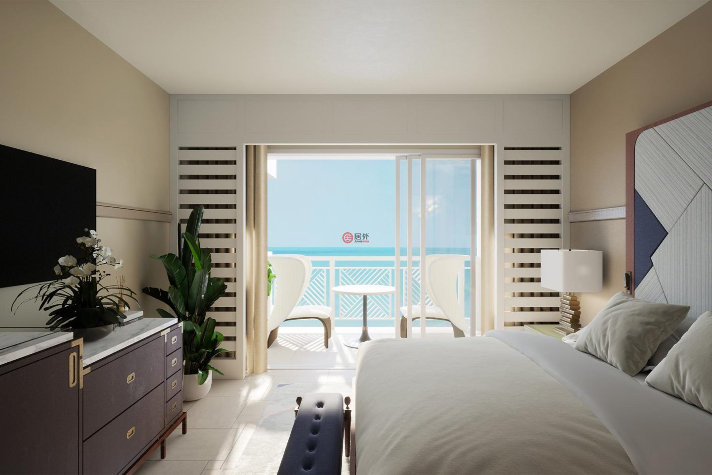 百慕达的公寓，The Residences at St. Regis Bermuda - Gates Bay Unit 3B St. Catherine's Beach，编号51824196
