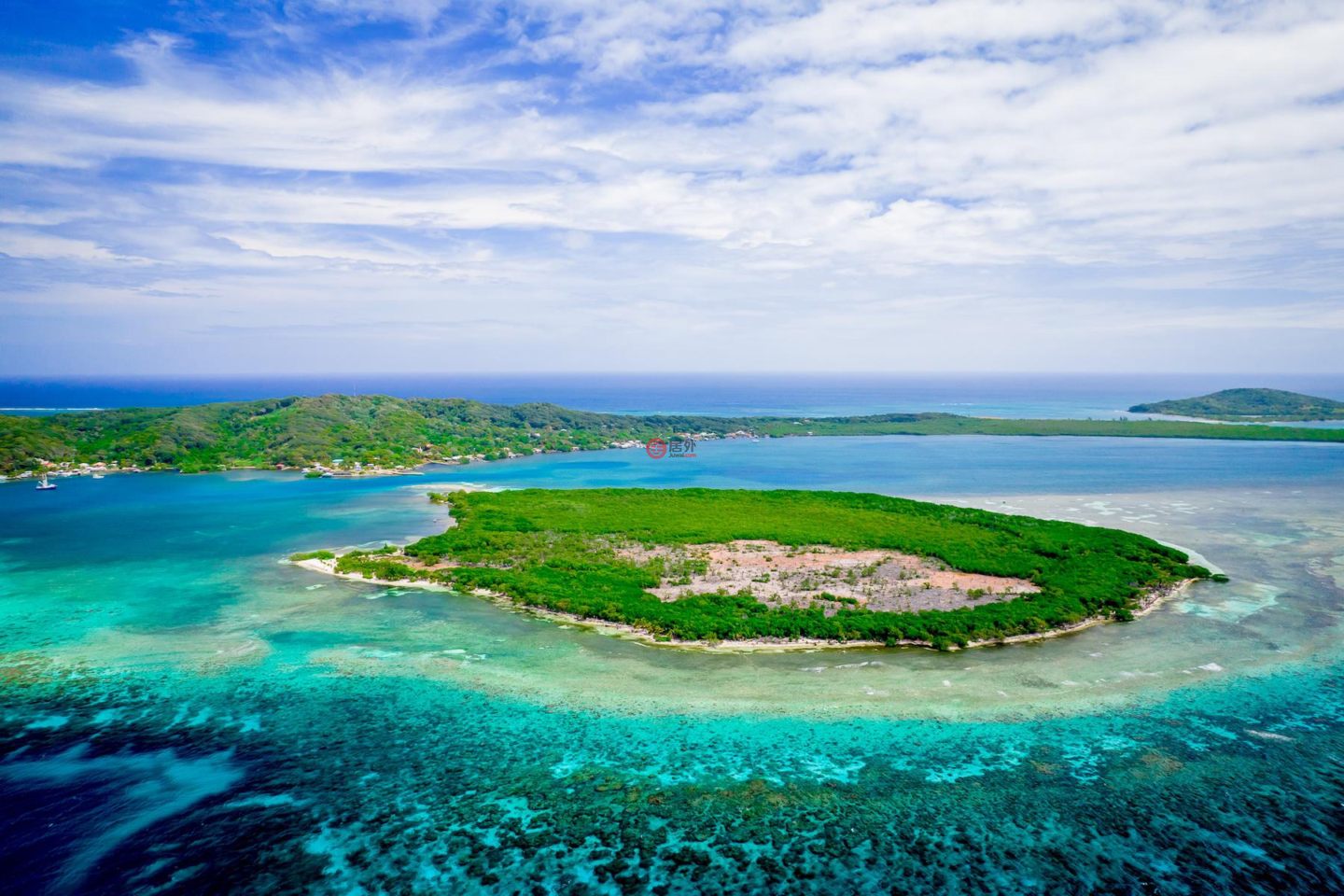 洪都拉斯海湾群岛Roatán的住宅用地，Rose Cay - A 67 Acre Private Caribbean Island，编号77948267