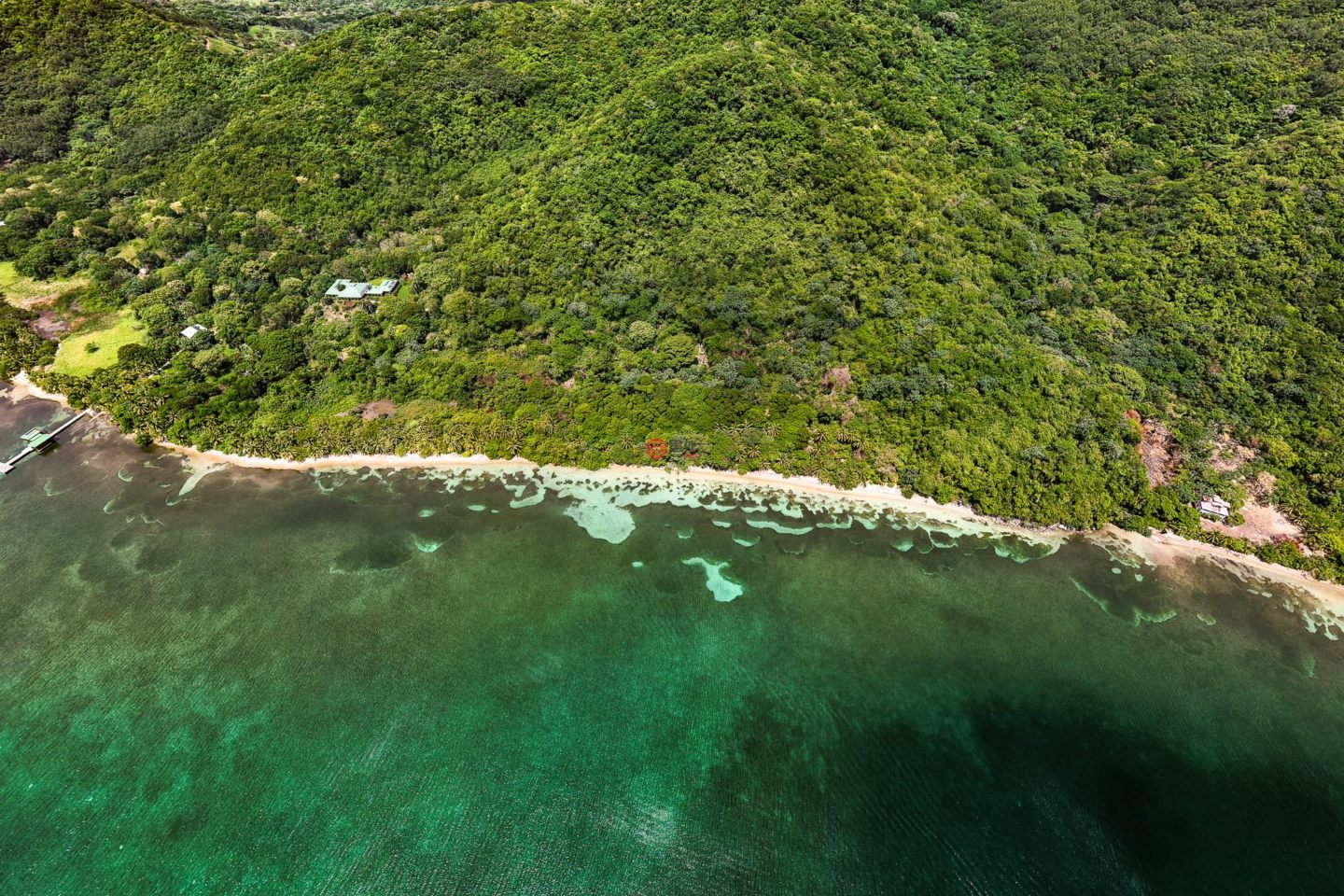 洪都拉斯海湾群岛瓜納哈島的独栋别墅，122 Acre Eco Estate with 3400 ft Beachfront，编号78468044