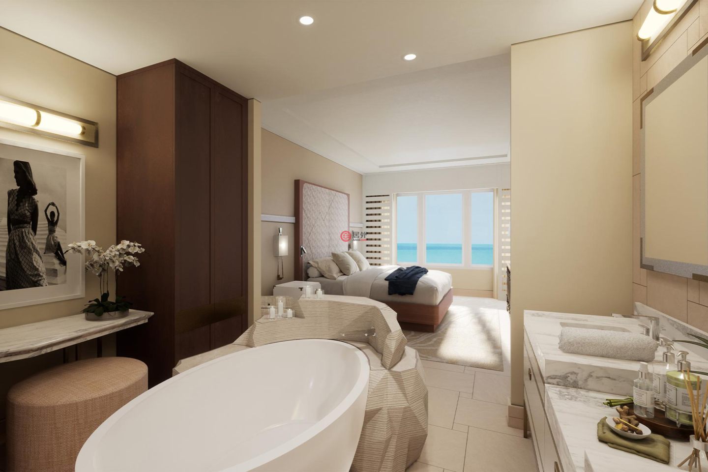 百慕达的公寓，The Residences at St. Regis Bermuda - Gates Bay Unit 2B St. Catherine's Beach，编号51824205