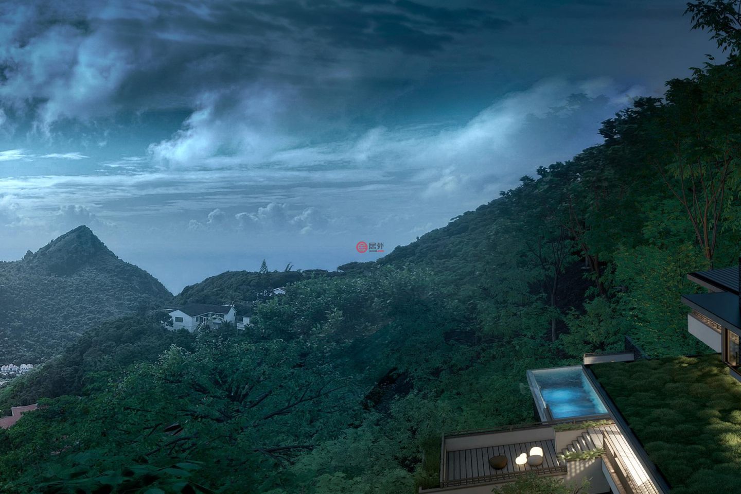 荷兰加勒比区Saba的独栋别墅，Haiku Inspired Lush Villa，编号72706910