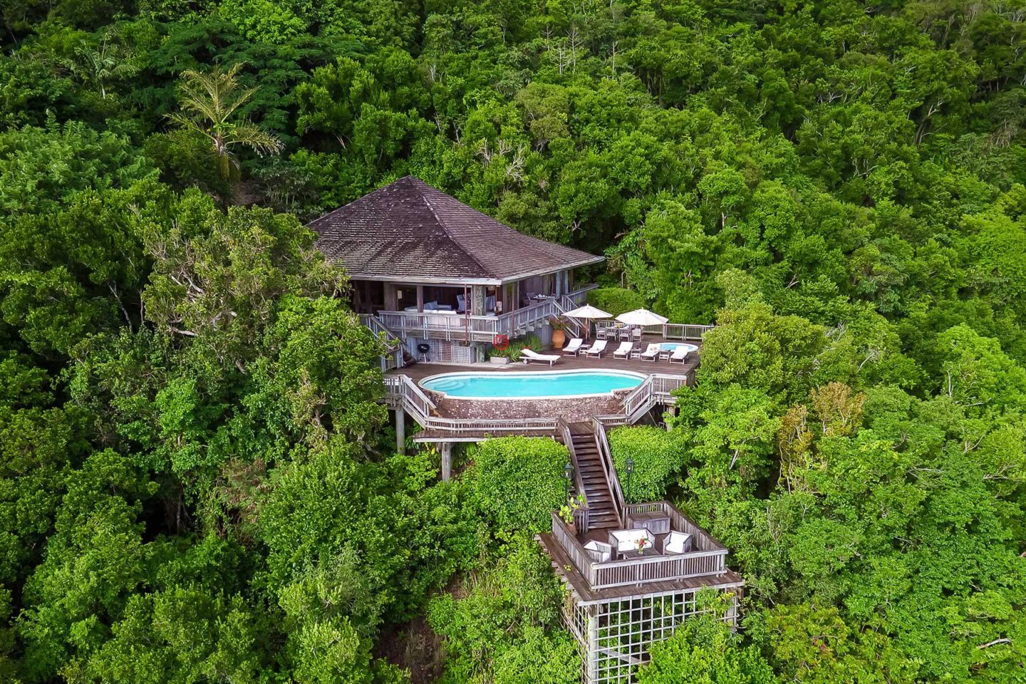 荷兰加勒比区Saba的独栋别墅，Haiku House Troy Hill，编号73426021