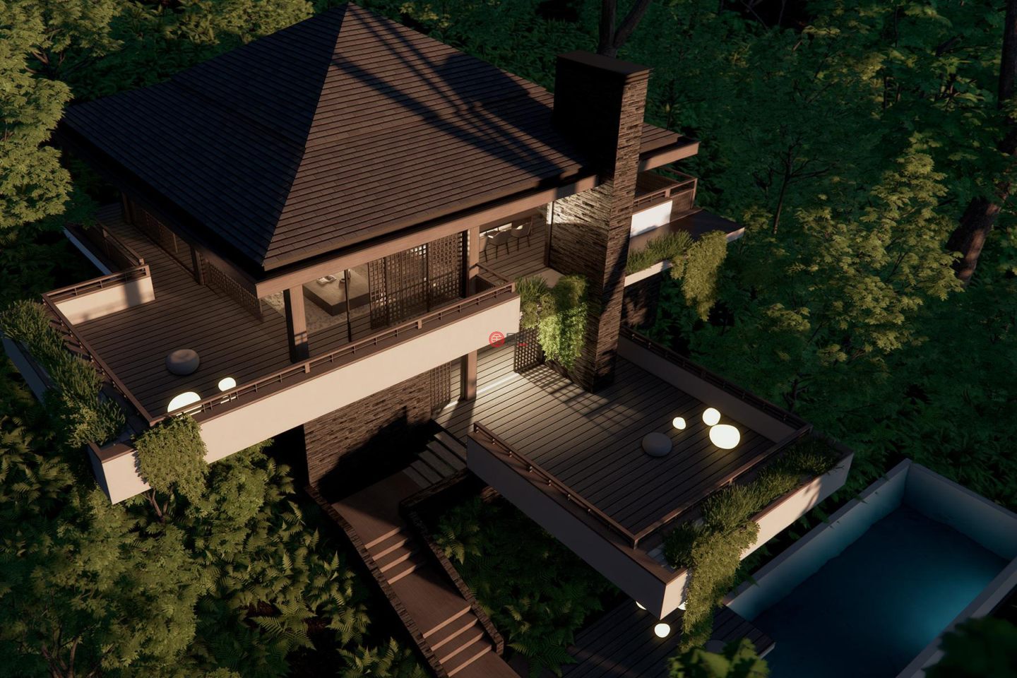 荷兰加勒比区Saba的独栋别墅，Haiku Inspired Mystique Villa，编号72670192