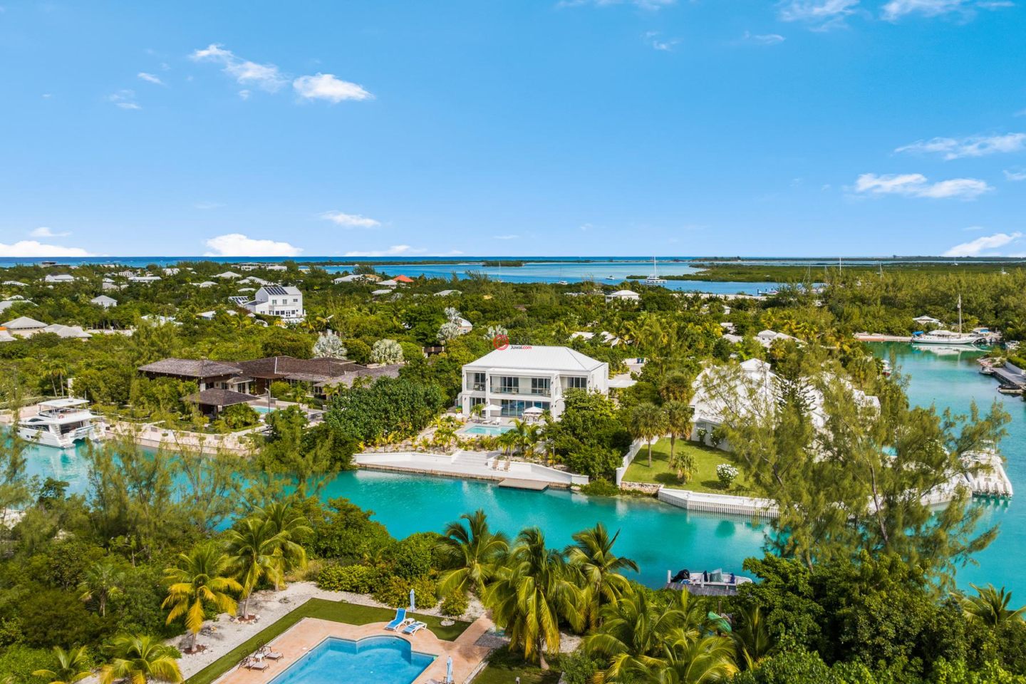 特克斯與凱科斯群島的独栋别墅，Villa Enandi - Canalfront Pinta Lane，编号78492973