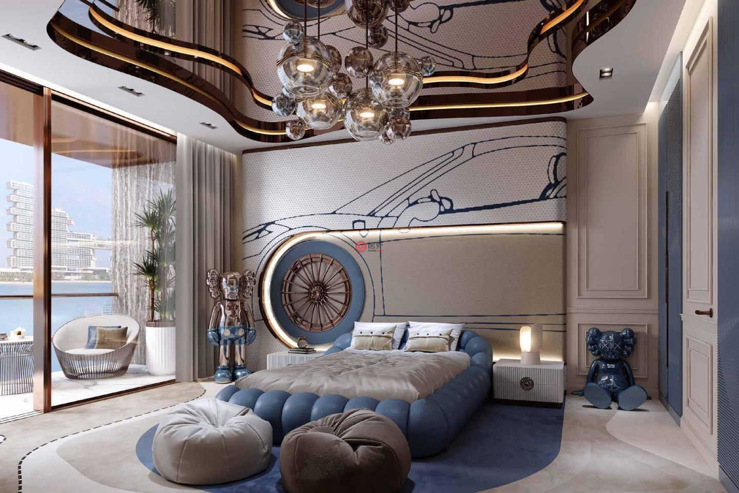 阿联酋迪拜迪拜的独栋别墅，Palm Jumeirah Rd，编号78474709