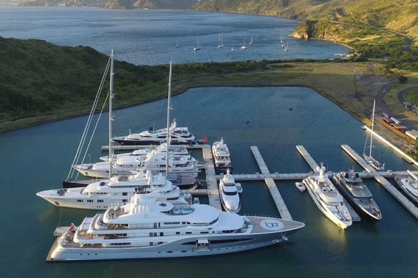 圣克里斯托弗和尼维斯岛Saint KittsSt. George Basseterre的独栋别墅，Christophe Harbour Marina Berth A-10，编号77811262