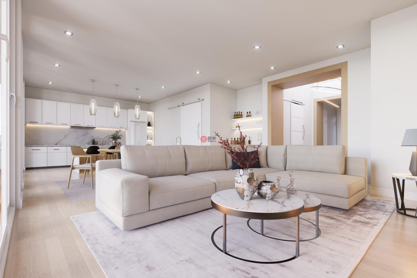 特克斯與凱科斯群島的独栋别墅，Lakeview Luxury Villa Venetian Road，编号78509786