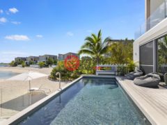 特克斯與凱科斯群島的独栋别墅，South Bank Lagoon Beach Villa 7，编号77992119
