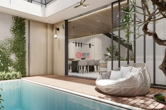 Tropical Minimalist Villa For Sale Freehold in Melasti, Bukit / Uluwatu